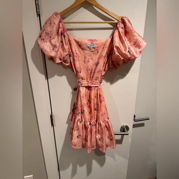 LOVESHACK FANCY x Target Floral Belted Dress Size 8 - Picture 4 of 9